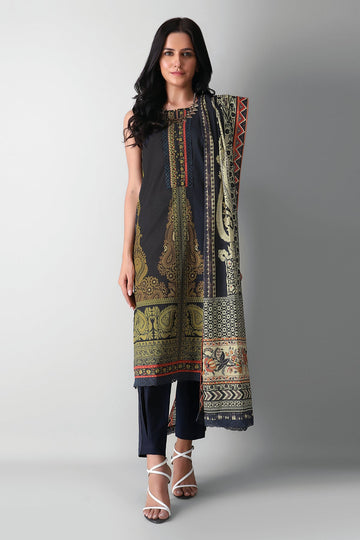 A210503 Black Khaadi Autumn Collection 2021